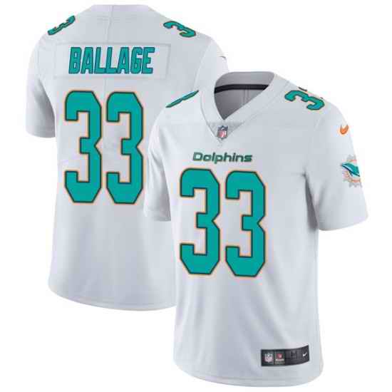 Kalen Ballage Miami Dolphins Men limited Vapor Untouchable Nike Jersey White